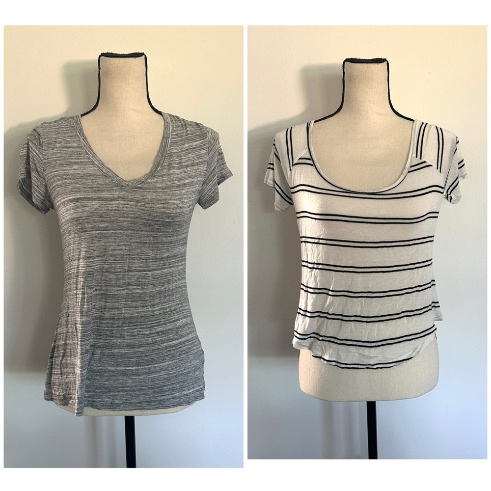 Bundle of 2 striped t-shirts